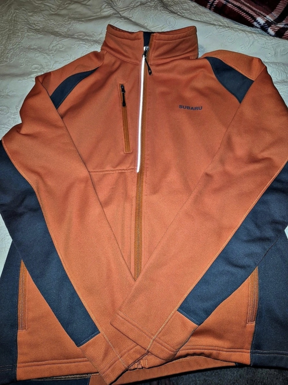 Subaru Color Block Performance Jacket Size Large - Picture 4 of 6